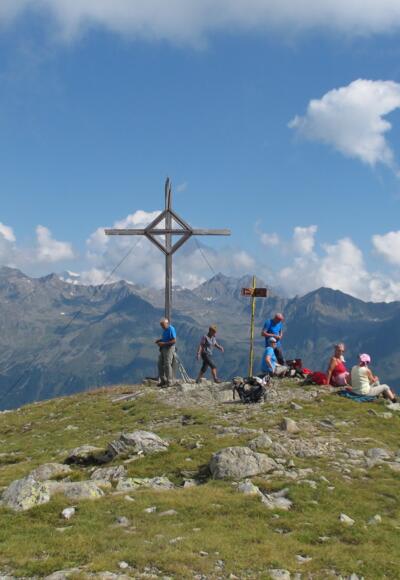 Der Gipfel der Langschneid
