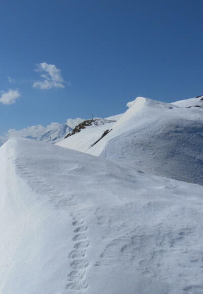 Kurzer Wechtengrat zur Schwarzwand