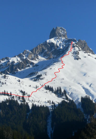 oberer Routenverlauf