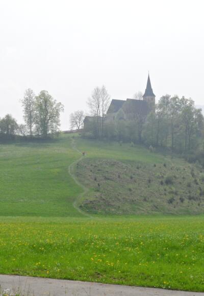 Die Wallfahrtskirche Frauenstein.
