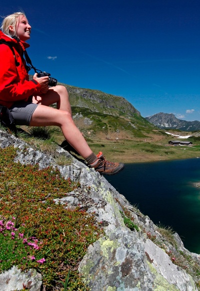 Rast beim Oberhüttensee