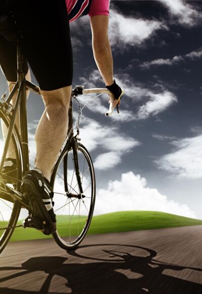 Rennrad fahren