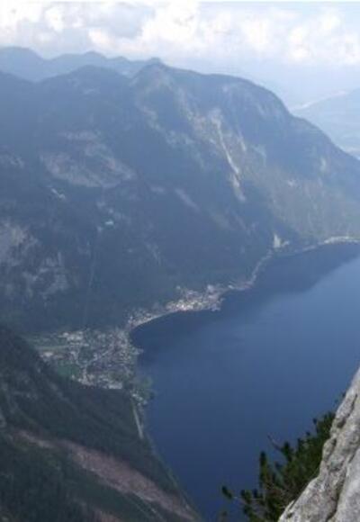 der 100 m Pfeiler (D) nach der Schlüsselstelle (E