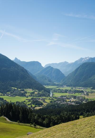 Blick vom Loderbichl nach Lofer