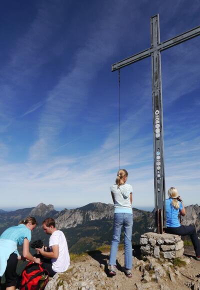 Auf der Krinnenspitze