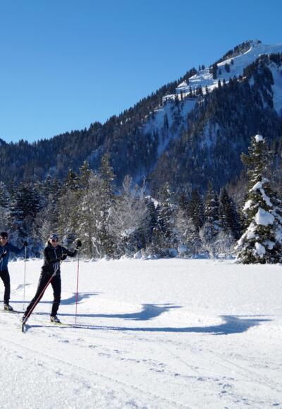 Langlaufen in Sibratsgfäll
