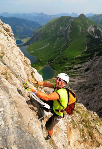 Klettersteig mit toller Aussicht