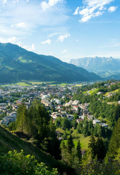 Rabenkanzel Blick Stadtzentrum
