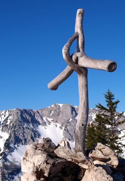 Markantes Rotgsolkreuz 1560m