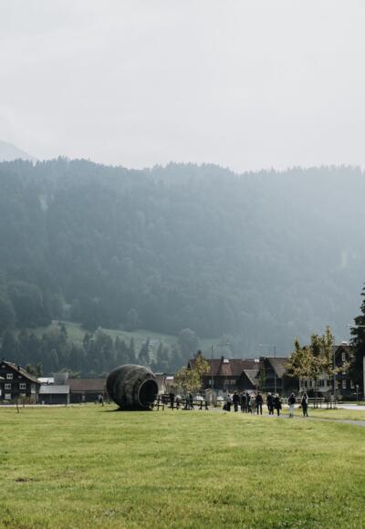 Radweg in Andelsbuch