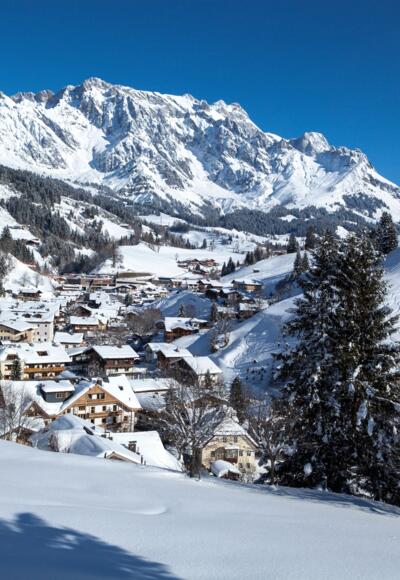 Winterpanorama Dienten