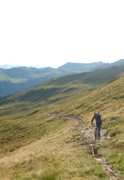 Traumhafter Trail mit großartigem Panorama