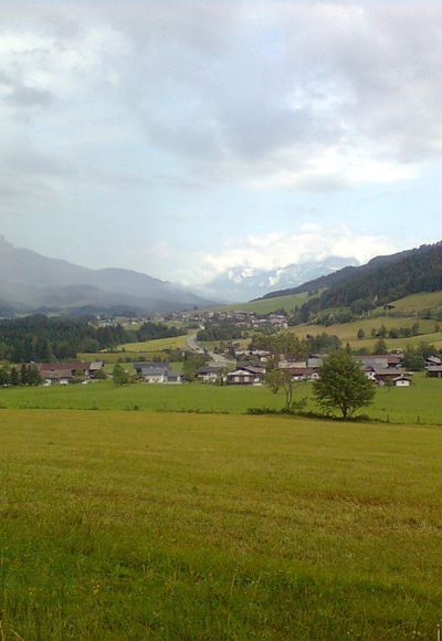 Am Weitentalweg in Hochfilzen