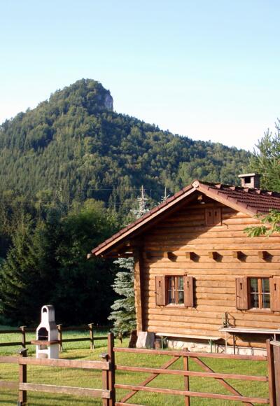 Almhütte 650m mit Rotstein