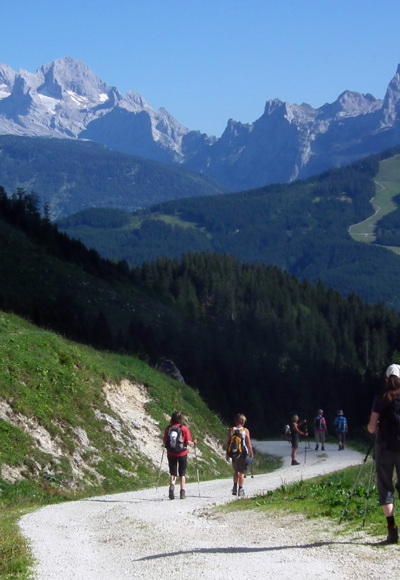Wanderweg mit herrlichem Panorama
