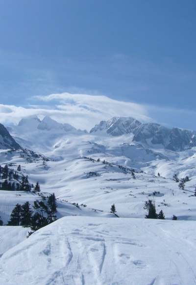 Blick von der Bergstation
