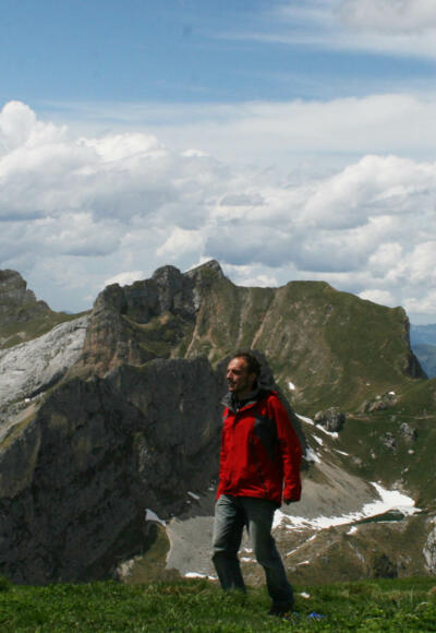 Blick Richtung Roßkopf und Hochiss
