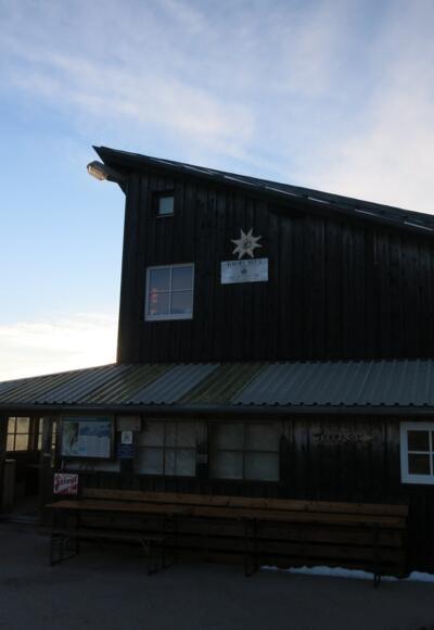 Simonyhütte in der Früh