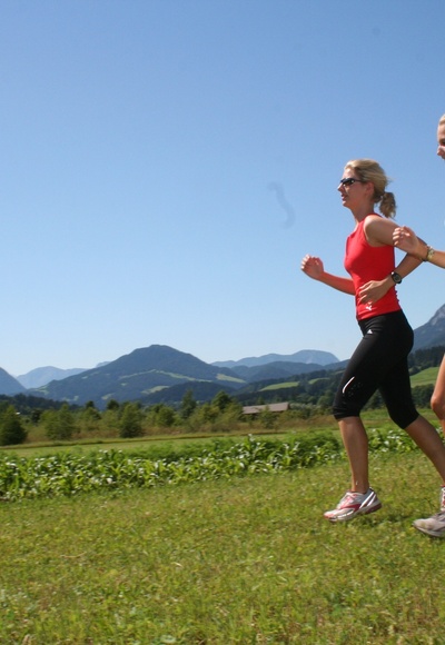 Laufen am Wilden Kaiser