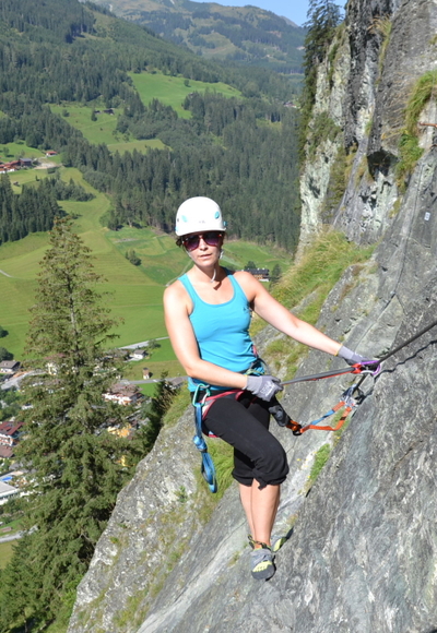 Übungsklettersteig Gletschergoaß in Hüttschlag