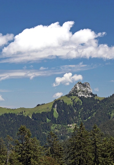 Hochalm - Blick zum Roß- u. Buchstein