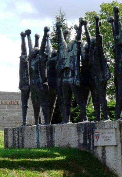 Denkmal im Konzentrationslager Mauthausen