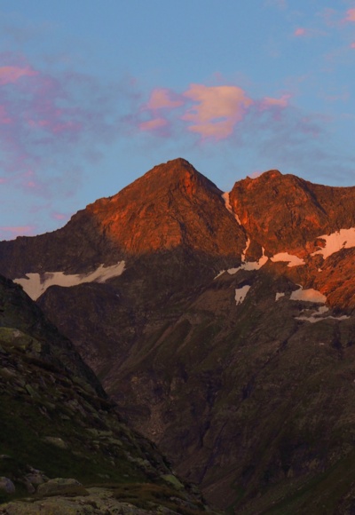 Sonnenaufgang am Seekopf 2923m