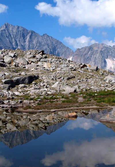 Gletscherlacke ~2495m mit Löffler