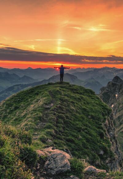 Sonnenaufgang Kanisfluh