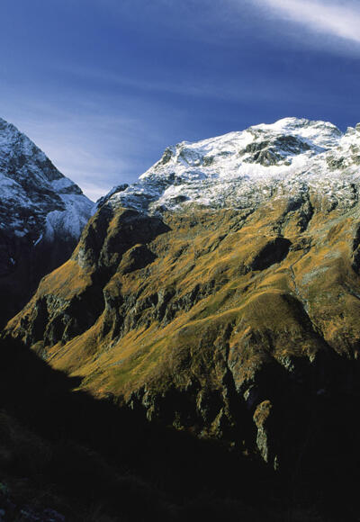 Hochgolling & Zwerfenberg, dazwischen die Gollingscharte