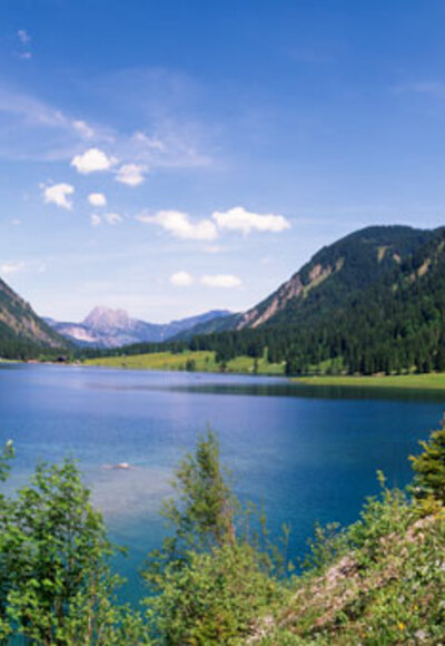 Blick über den Vilsalpsee