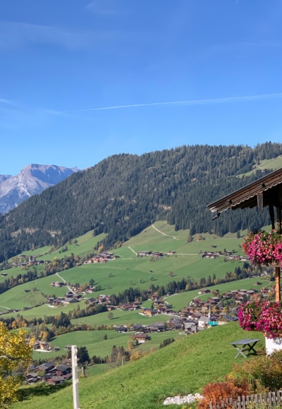 Wurmhof Ausblick im Sommer