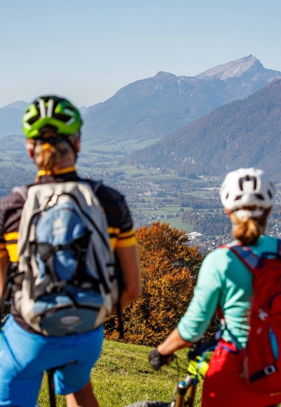 Blick auf Bad Ischl auf der K&K Runde