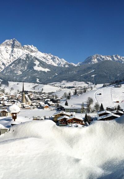 Winter Panorama Maria Alm