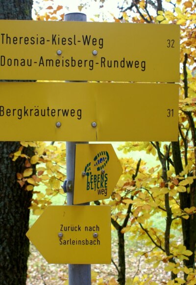 Wanderwegbeschilderung
