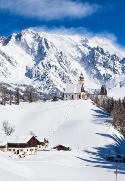 Winterlandschaft Dienten