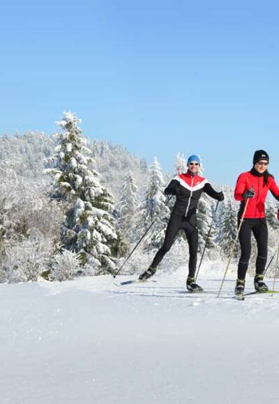 Langlaufen in Oberoesterreich