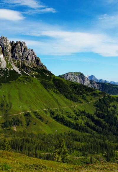 Panorama Hochkeil / Mandlwände