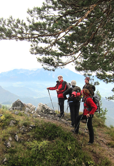 Aussichtspunkt am Weg zur Bärenriedlau