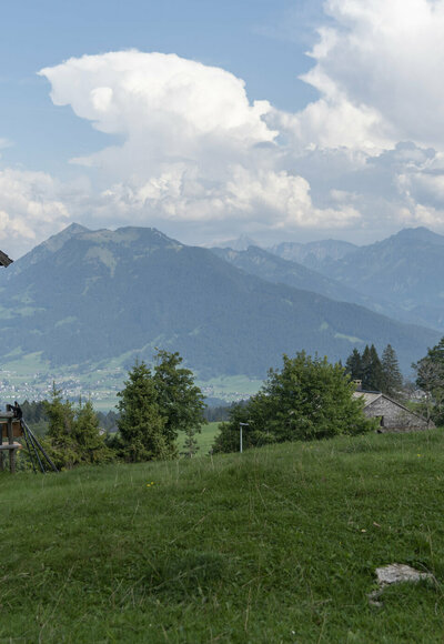 Bödele - Ausblick Bregenzerwald  (c) Martin Vogel / Vorarlberg Tourismus