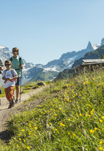 Wandern am Golm