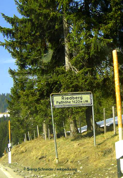 Riedberg Pass 1407m