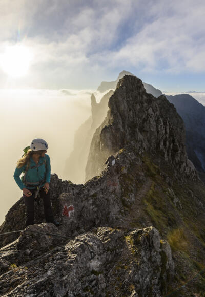 Lamsenspitze Klettersteig