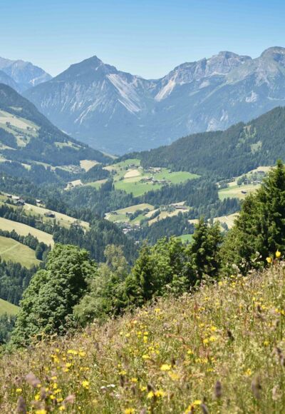 Blick Tal auswärts