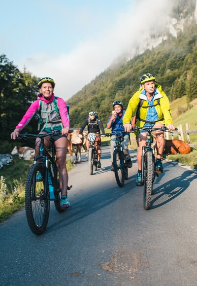 Auf dem Weg zur Kallbrunnalm