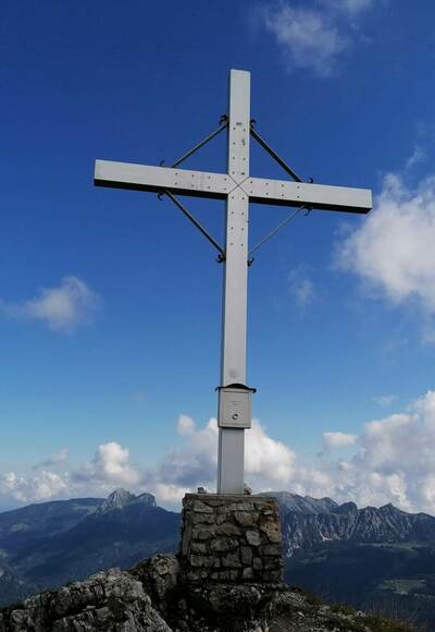 Gipfelkreuz Litnisschrofen (2069m)