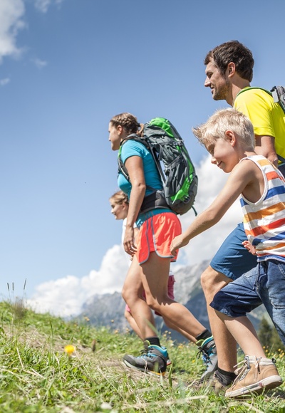 Familienwanderung