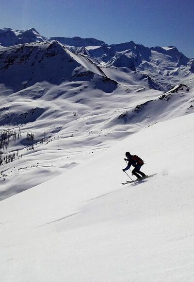 Abfahrt vom Finsterkopf