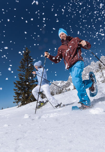 Salewa Schneeschuhweg