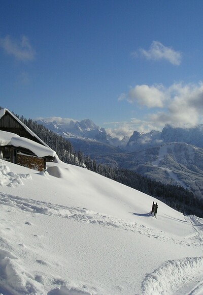 Blick von der Rinnbergalm